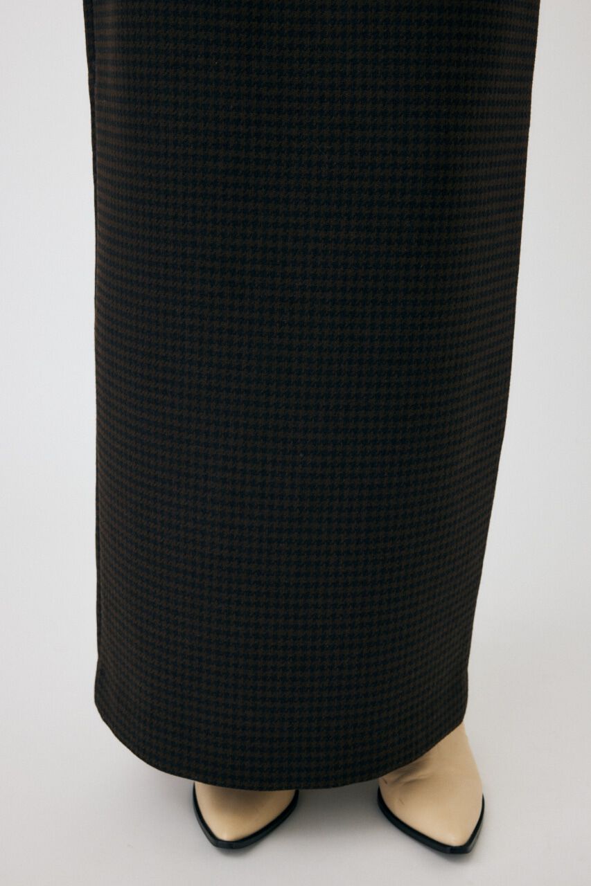 MOUSSY「HOUNDSTOOTH PENCIL スカート」|スカート|