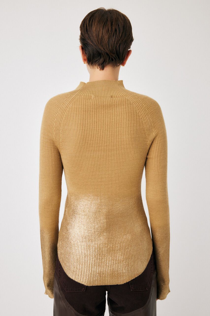 MOUSSY「METALIC RIB ニット」|ニット・セーター|