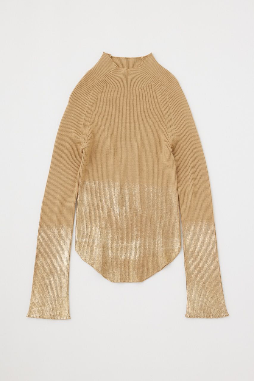 MOUSSY「METALIC RIB ニット」|ニット・セーター|