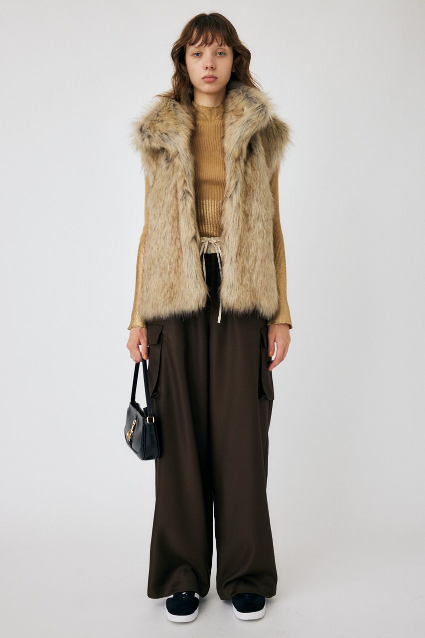 MOUSSY「METALIC RIB ニット」|ニット・セーター|