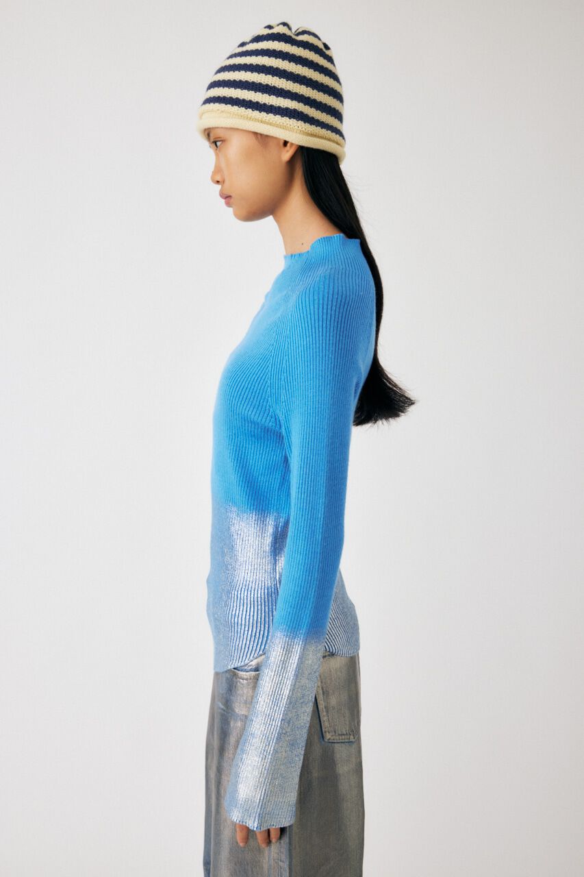 MOUSSY「METALIC RIB ニット」|ニット・セーター|