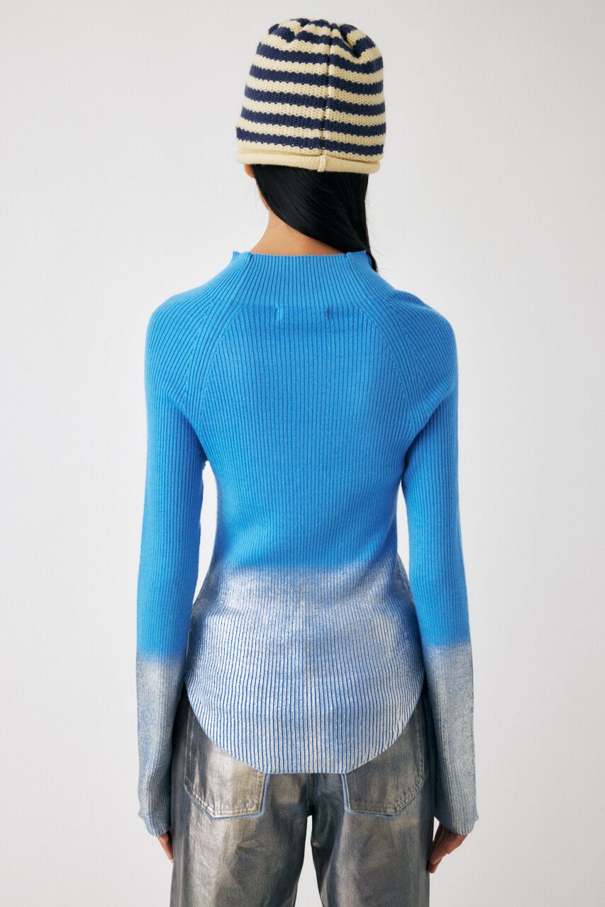 MOUSSY「METALIC RIB ニット」|ニット・セーター|