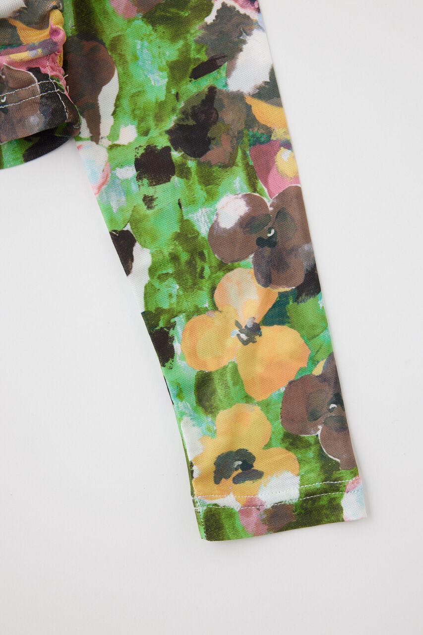 MOUSSY「FLORAL SHEER LS Tシャツ」|Tシャツ・カットソー|