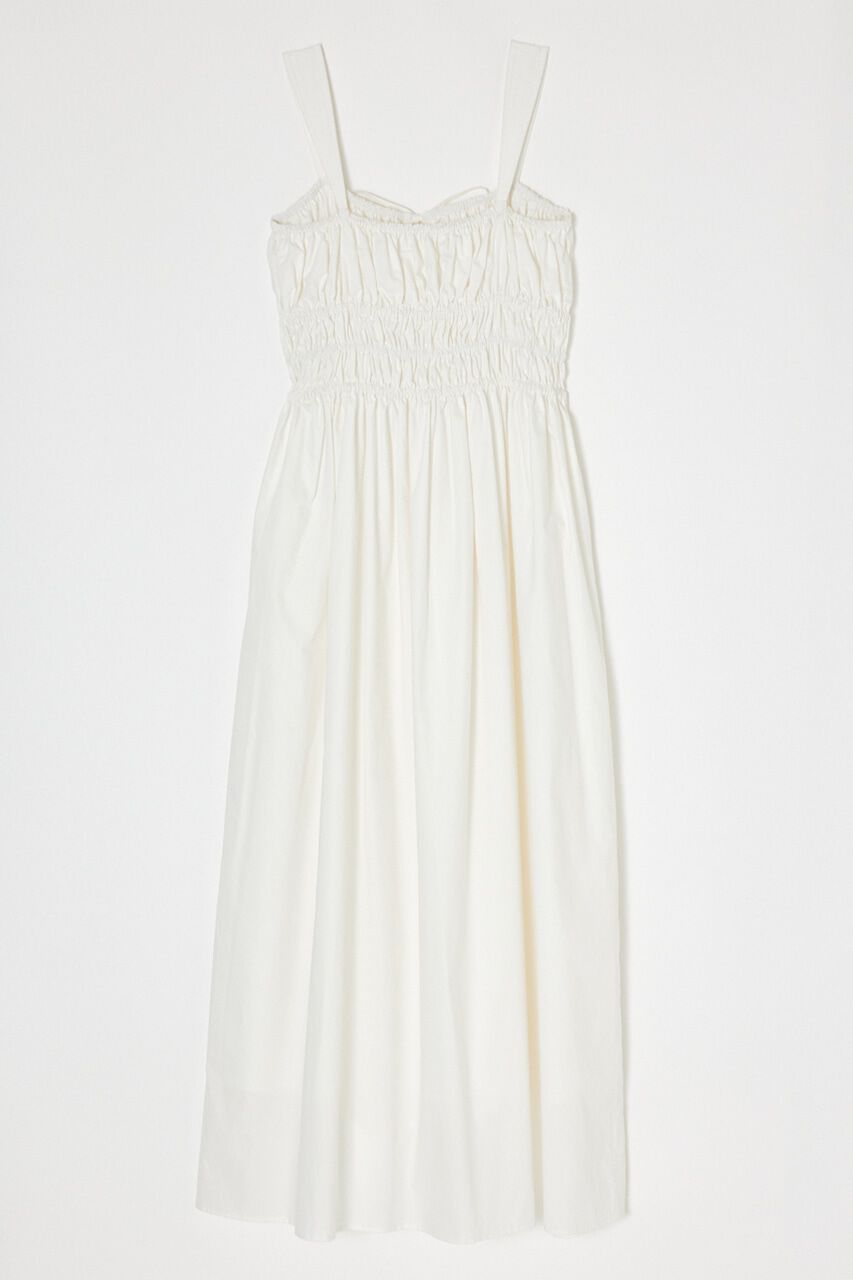 MOUSSY「COTTON GATHER CAMI ドレス」|ワンピース|
