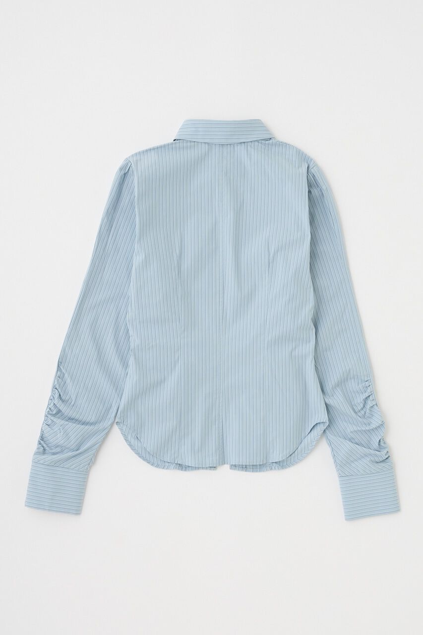 MOUSSY「ZIP UP WAIST SHAPE シャツ」|シャツ・ブラウス|