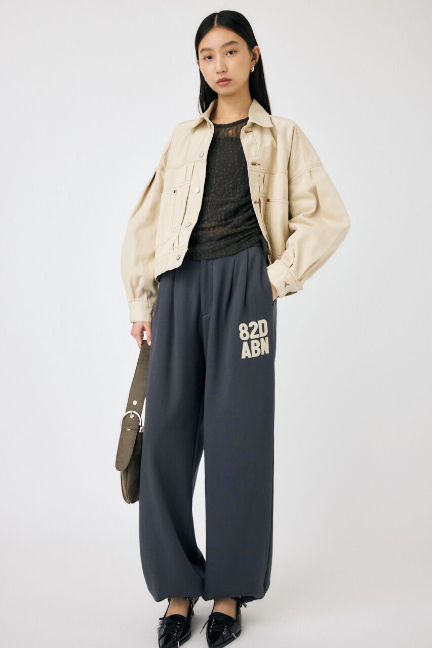 MOUSSY「TUCK SLEEVE デニムジャケット」|デニムジャケット|