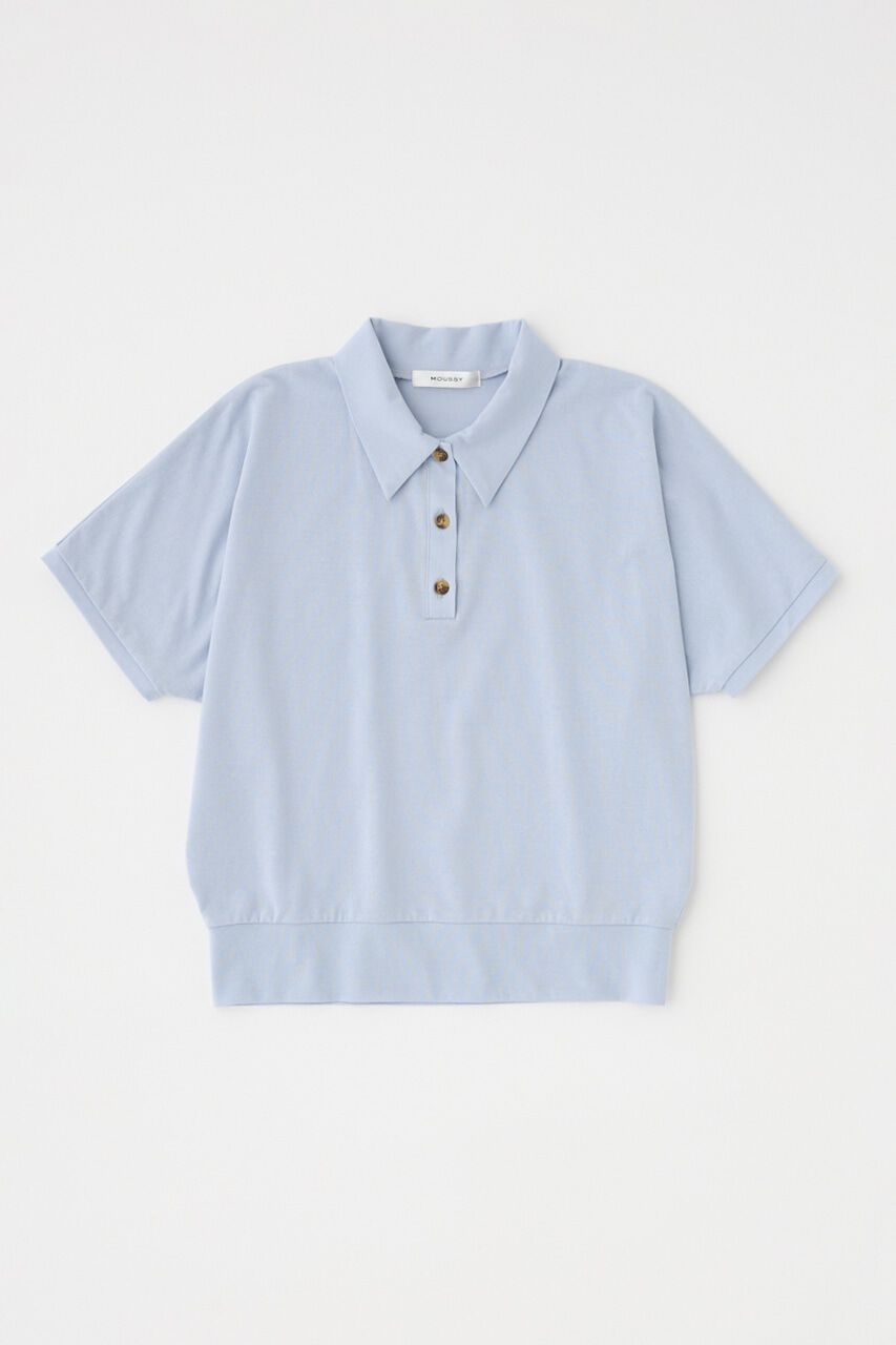 MOUSSY「SHEER LOOSE ポロ TEE」|Tシャツ・カットソー|