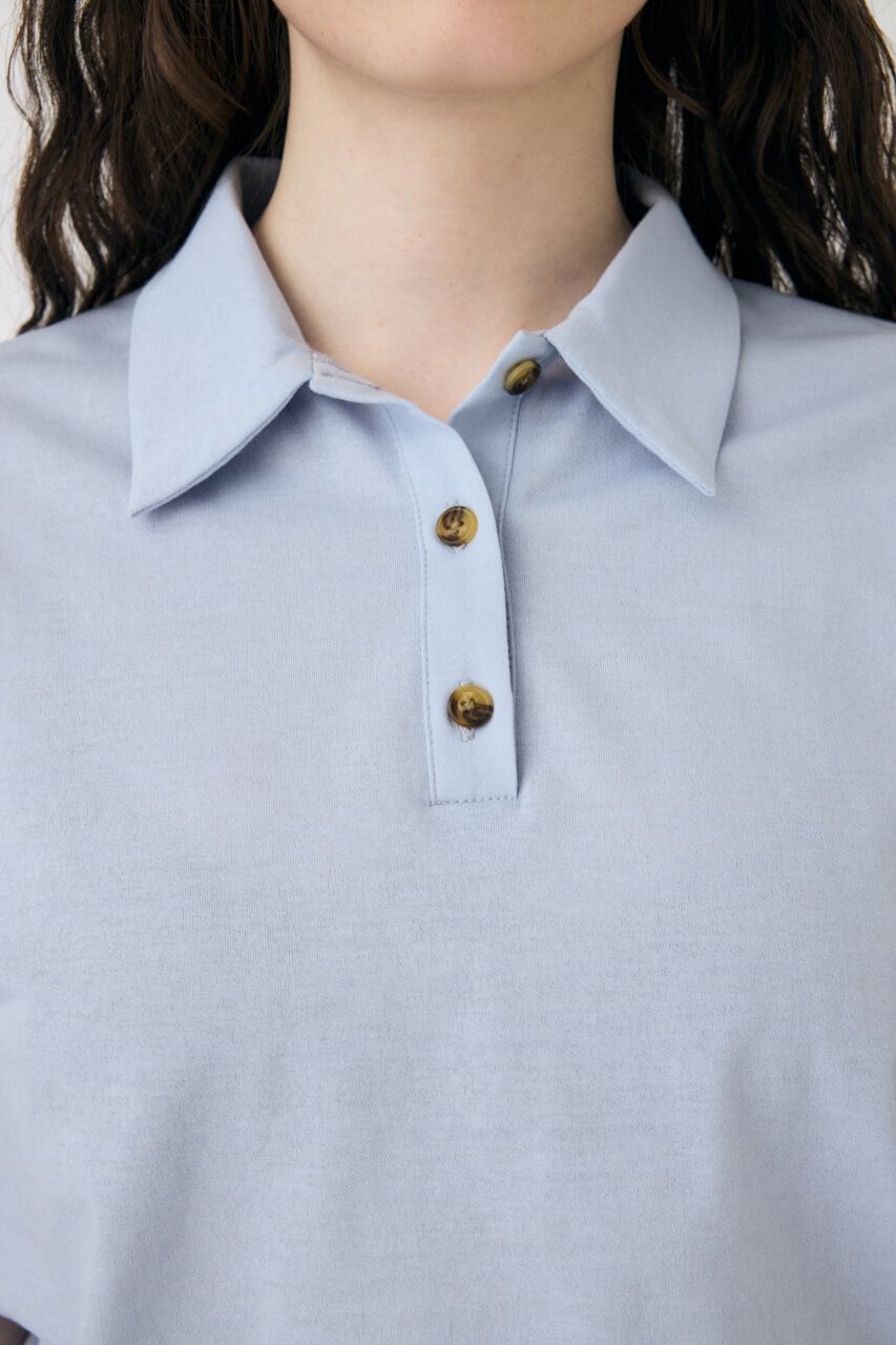 MOUSSY「SHEER LOOSE ポロ TEE」|Tシャツ・カットソー|