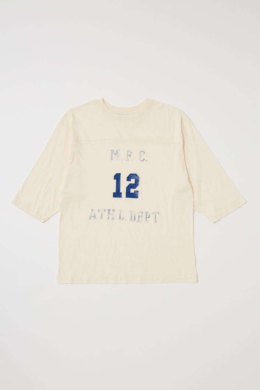 MOUSSY「BROKEN フットボール TEE」|Tシャツ・カットソー|