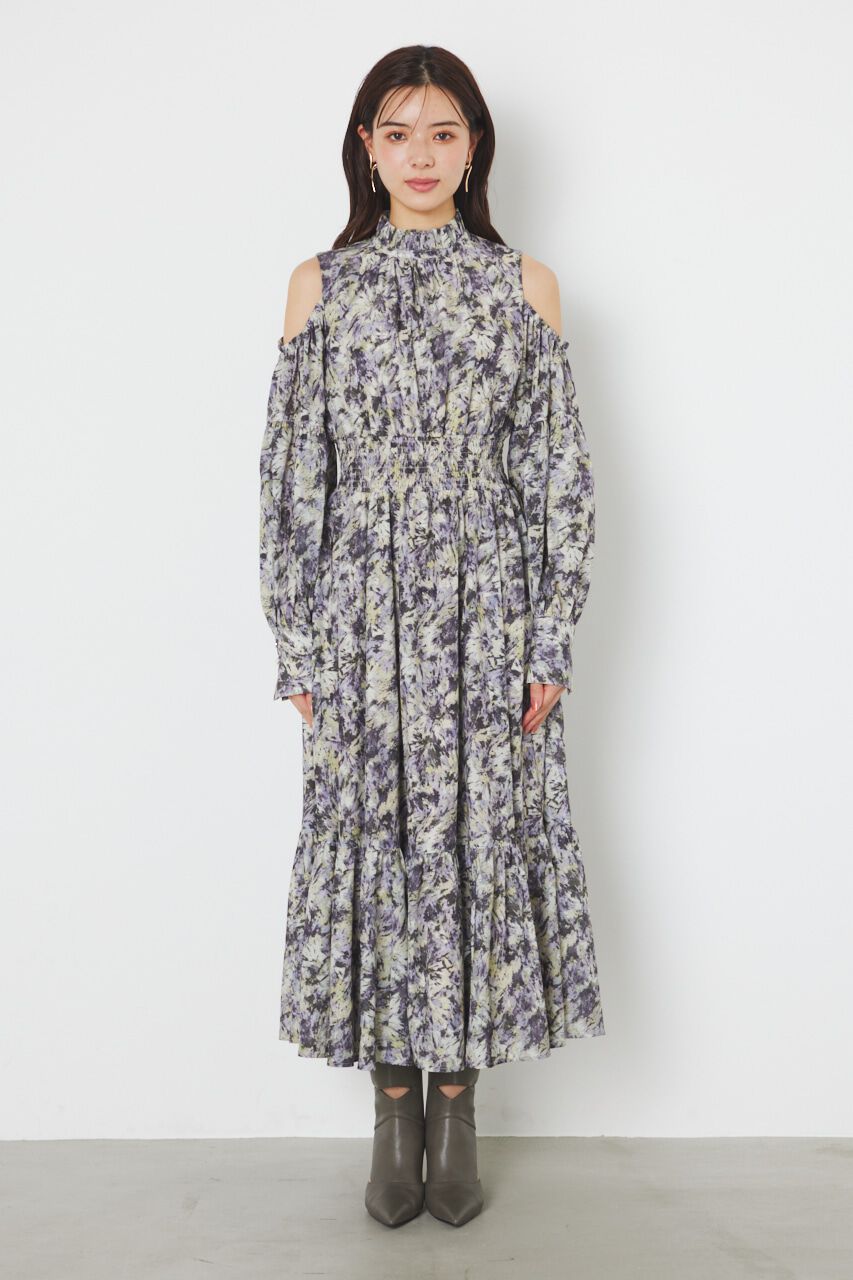 rienda「＃デュアルフラワーワンピース」|ワンピース|