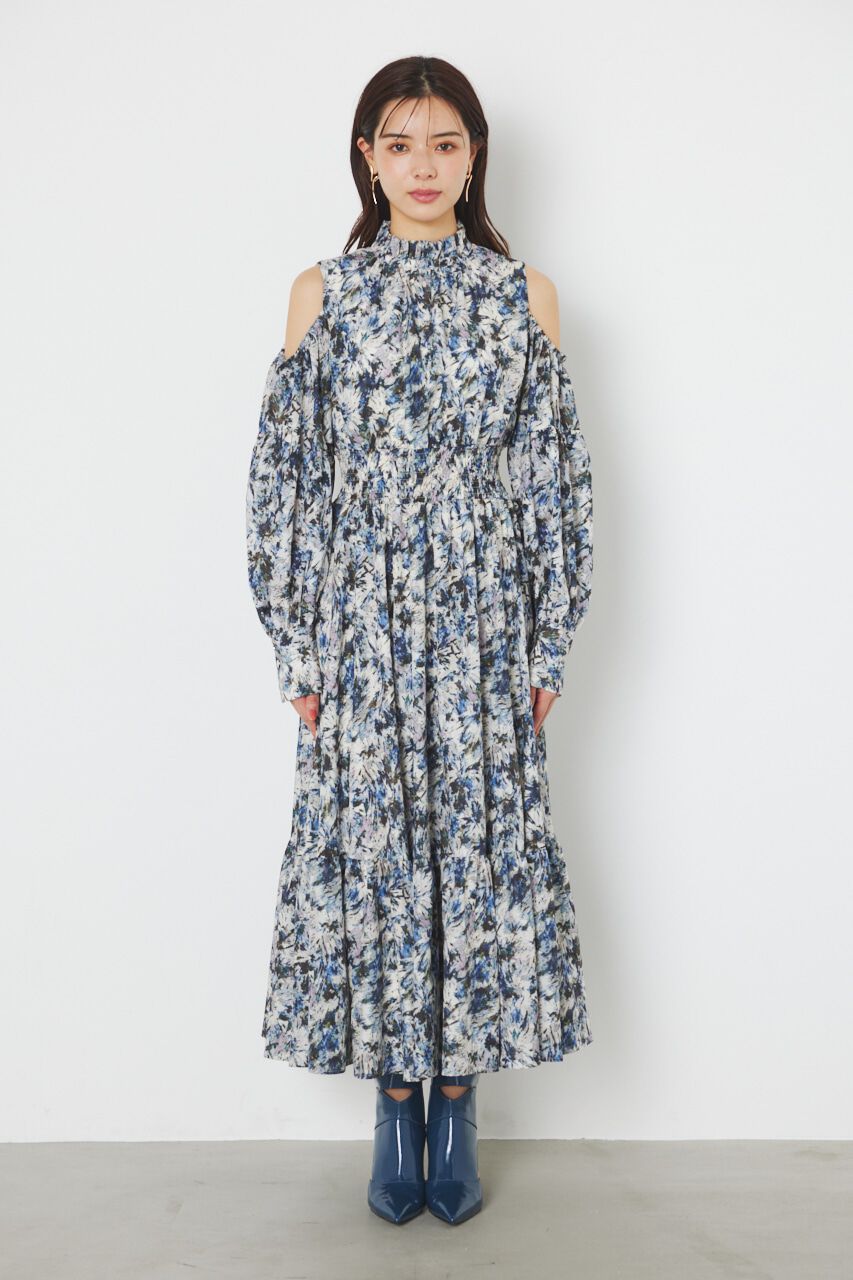 rienda「＃デュアルフラワーワンピース」|ワンピース|