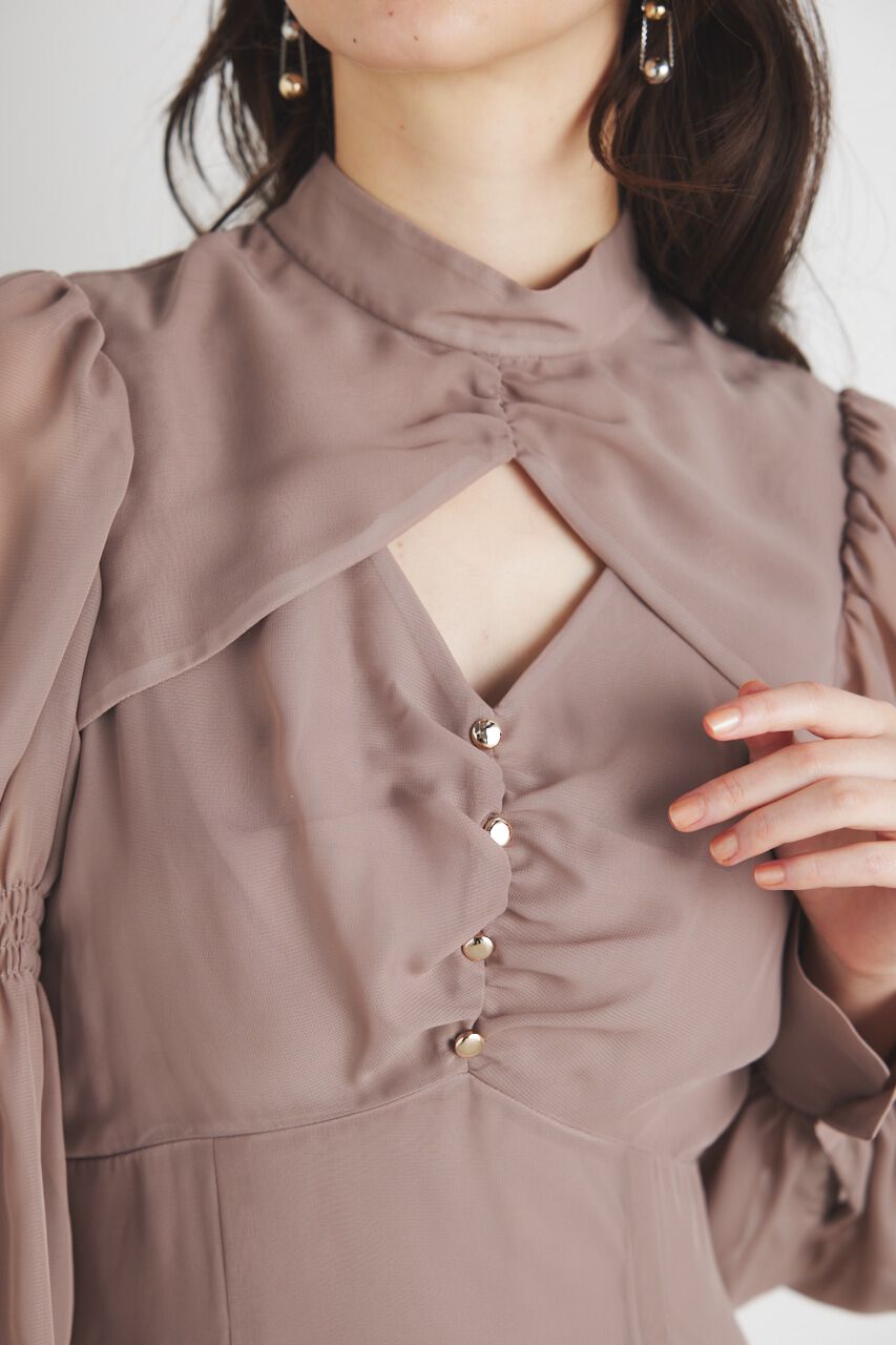 rienda「H/WレイヤードカットマーメイドOP」|ワンピース|