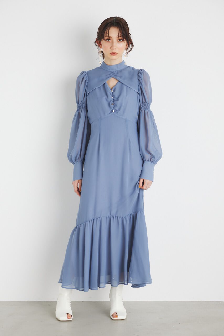 rienda「H/WレイヤードカットマーメイドOP」|ワンピース|