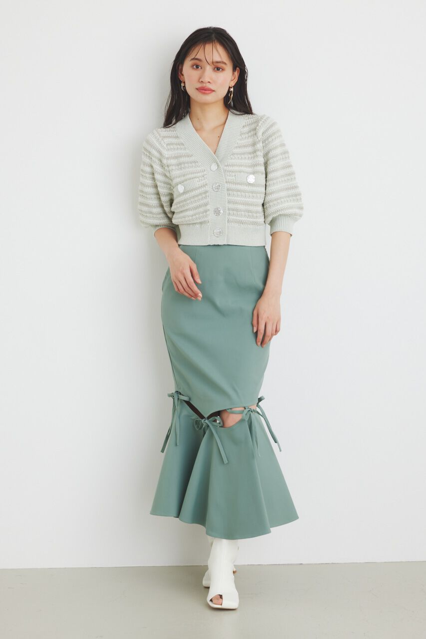 rienda「スラッシュハングマーメイドJ/W SK」|スカート|