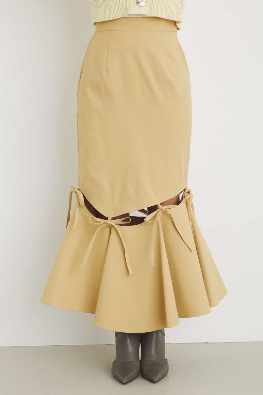 rienda「スラッシュハングマーメイドJ/W SK」|スカート|