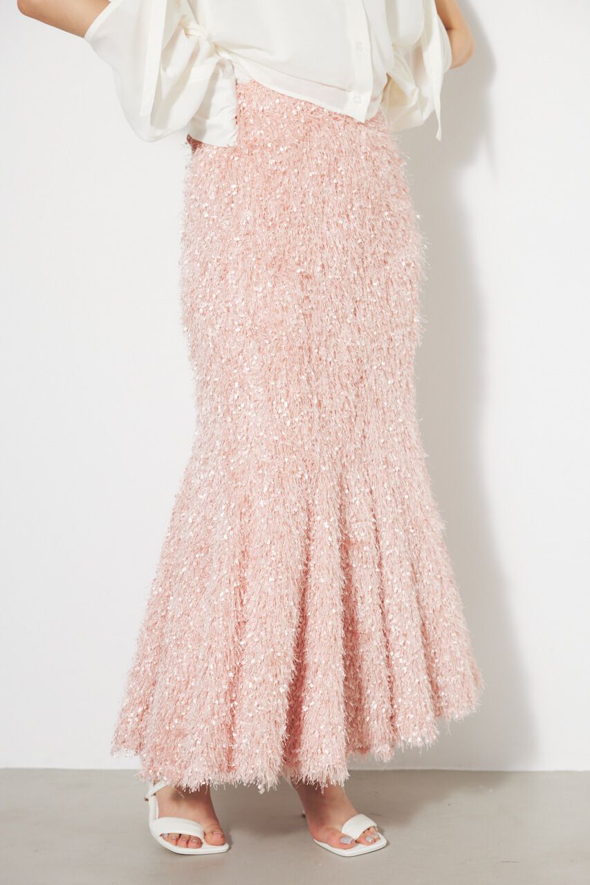 rienda「フェザーヤーンマーメイドJ/W SK」|スカート|