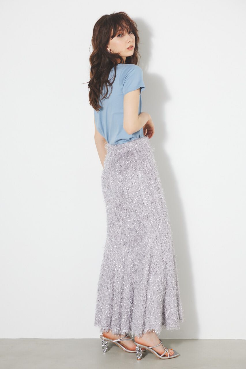 rienda「フェザーヤーンマーメイドJ/W SK」|スカート|