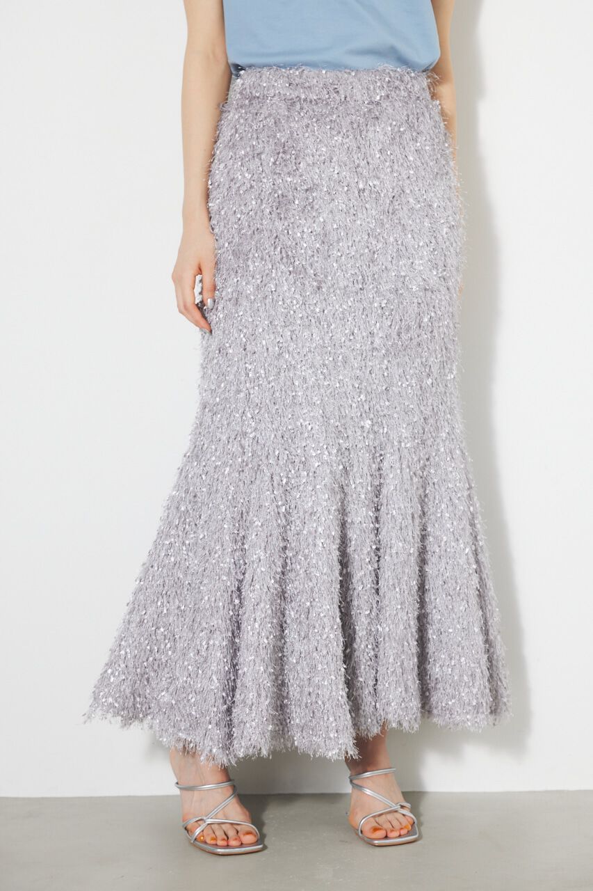 rienda「フェザーヤーンマーメイドJ/W SK」|スカート|