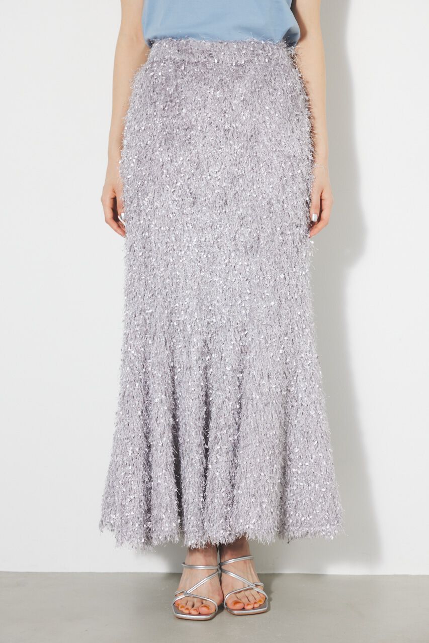 rienda「フェザーヤーンマーメイドJ/W SK」|スカート|