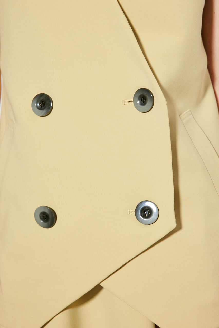 rienda「Wボタンジレ」|ダウンベスト・ベスト|