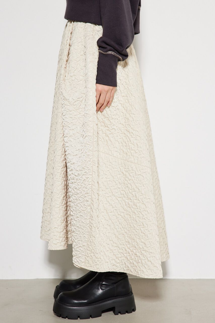 rienda「ラウンドフォルムJ/W SK」|スカート|