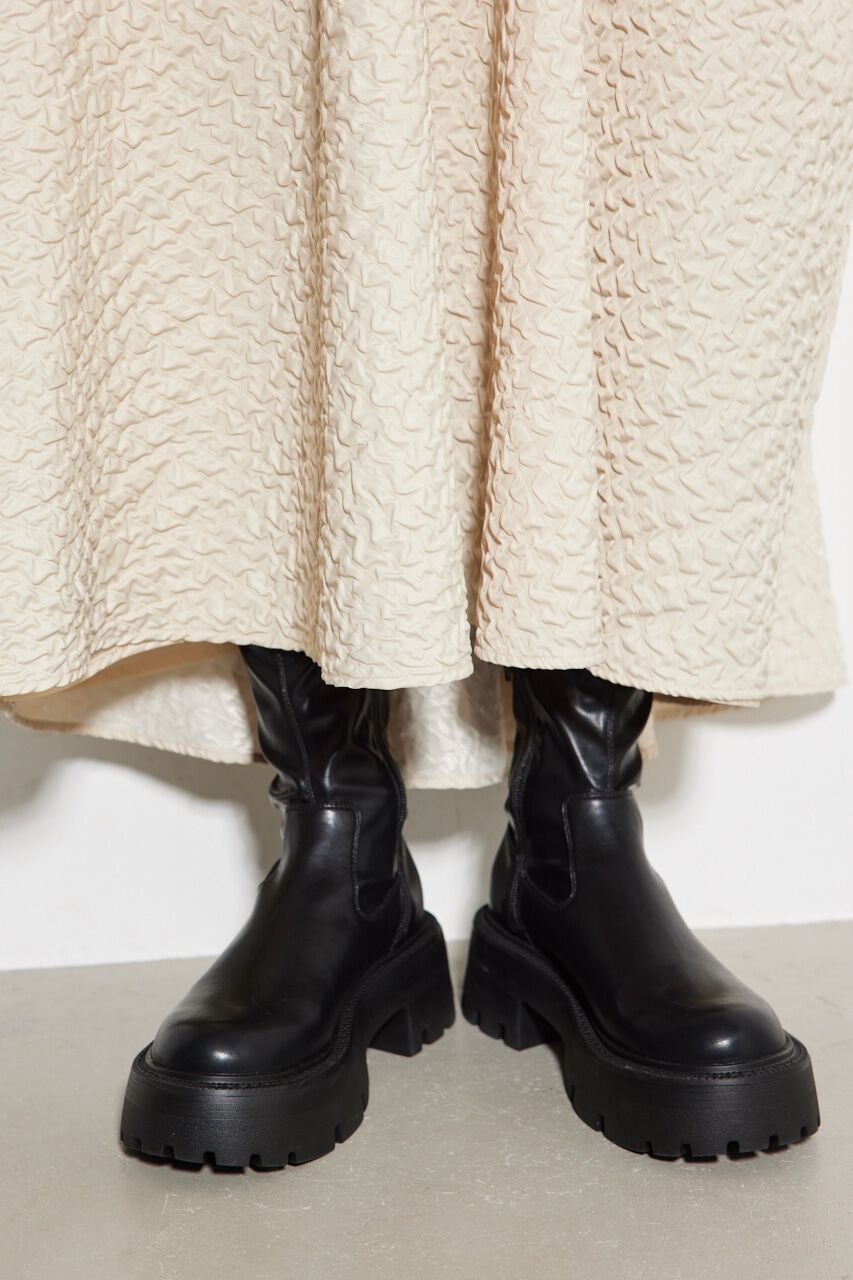 rienda「ラウンドフォルムJ/W SK」|スカート|