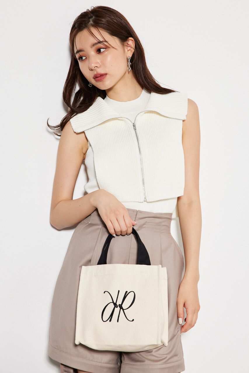 rienda「Rロゴキャンバスミニトートバッグ」|その他|