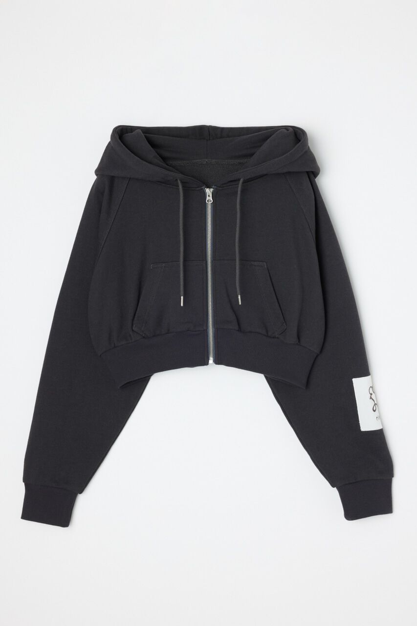 rienda「Rパッチ付きレディーススウェットトップス」|パーカー|