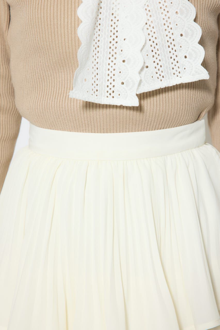 rienda「プリーツティアードミニスカート」|スカート|