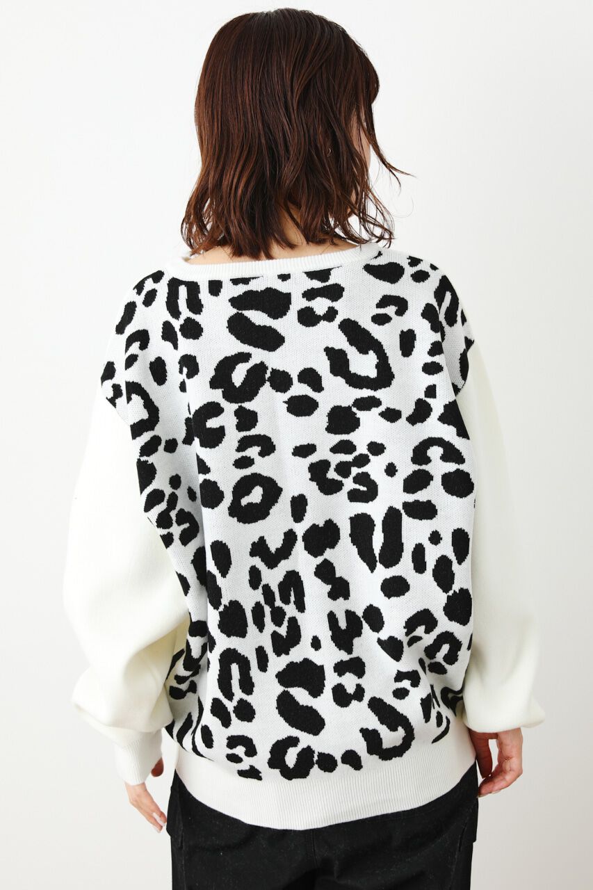 RODEO CROWNS「バックアソートパターンニットトップス」|ニット・セーター|