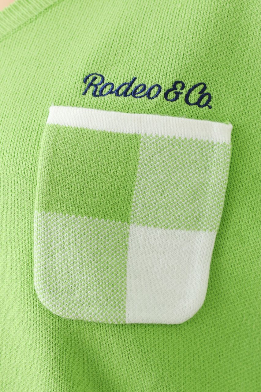 RODEO CROWNS「バックアソートパターンニットトップス」|ニット・セーター|