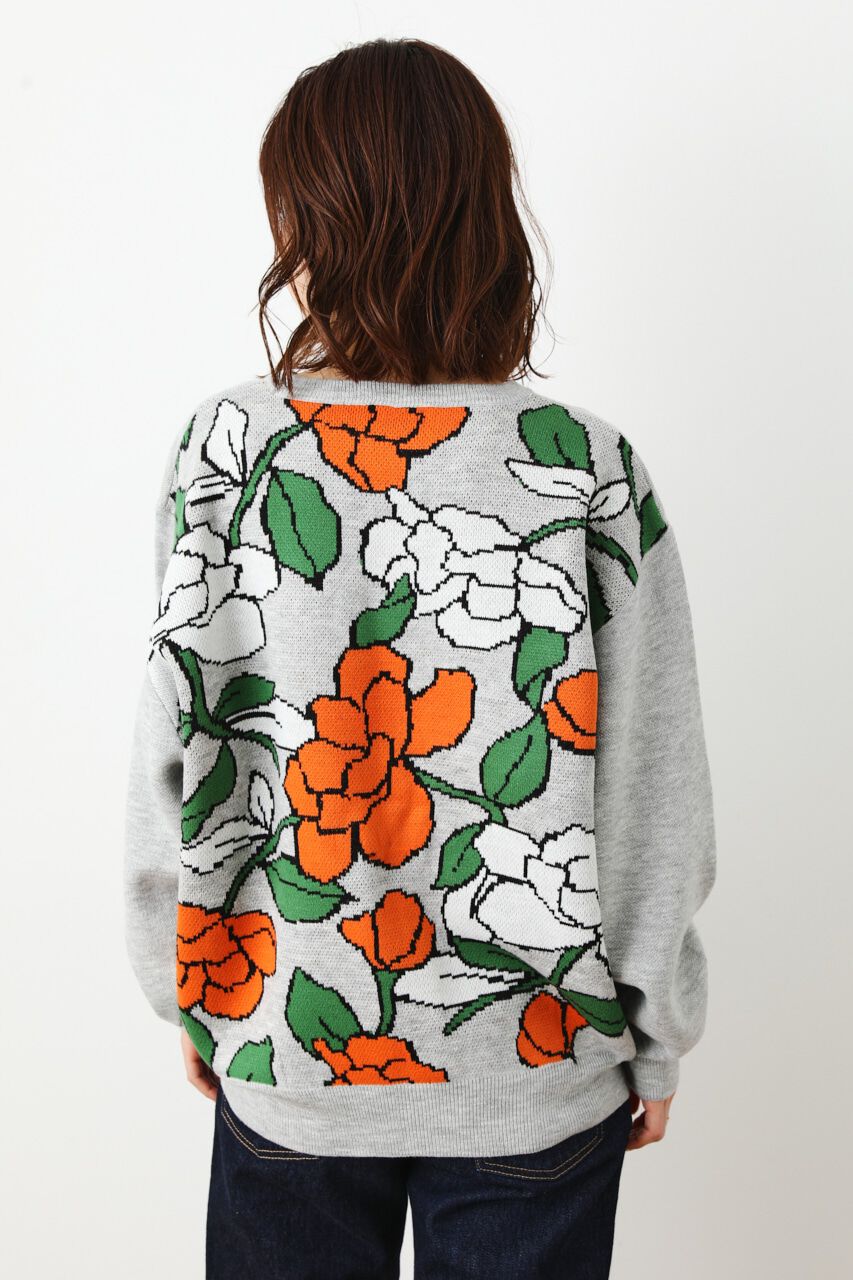 RODEO CROWNS「バックアソートパターンニットトップス」|ニット・セーター|