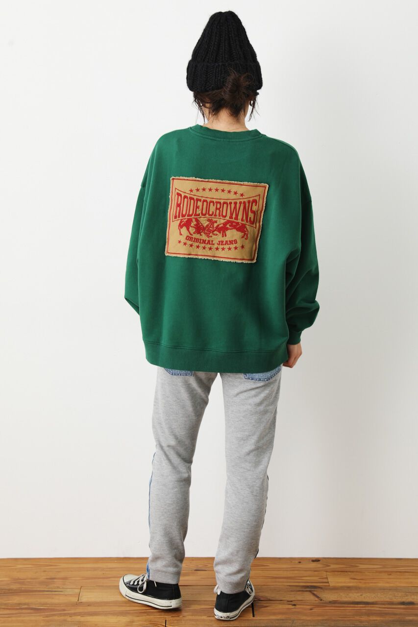 RODEO CROWNS「コンビテーパードパンツ」|デニム|