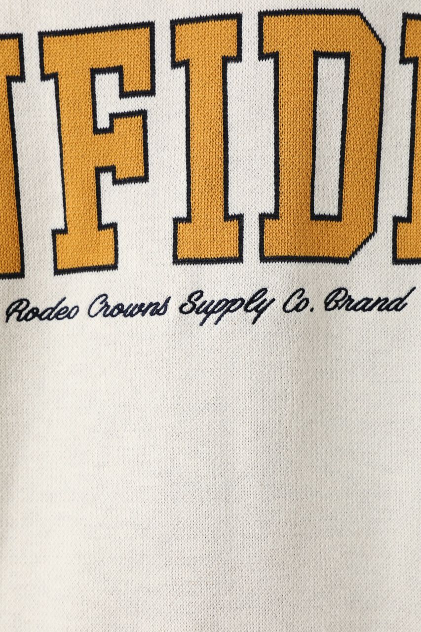 RODEO CROWNS「ロゴジャカードニット」|ニット・セーター|