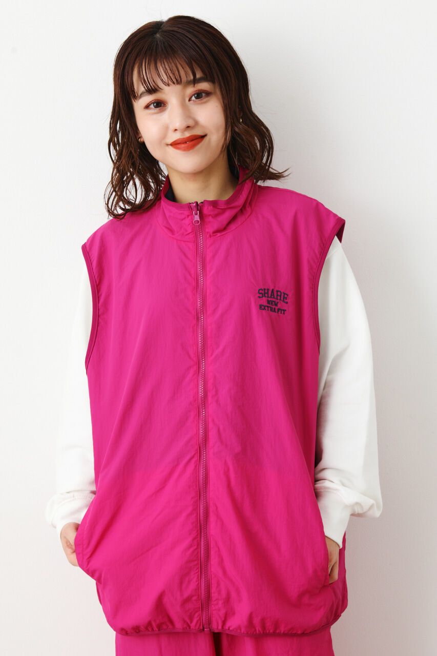 RODEO CROWNS「SHARE NYLON VEST」|ダウンベスト・ベスト|PUR