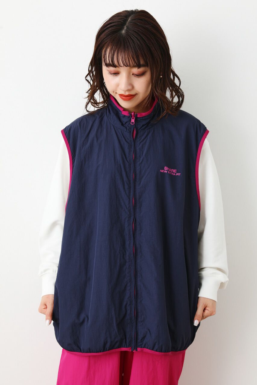 RODEO CROWNS「SHARE NYLON VEST」|ダウンベスト・ベスト|