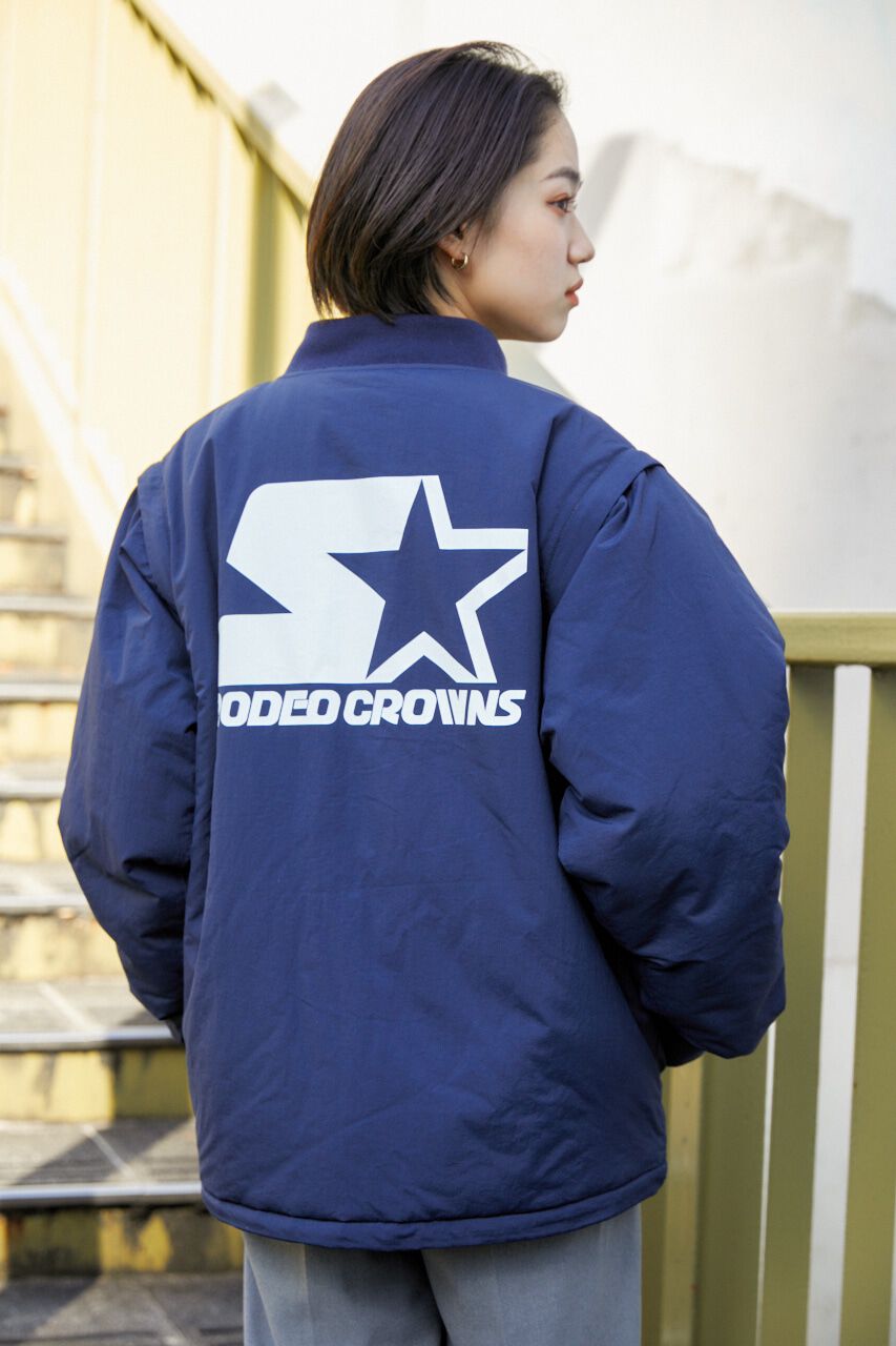 RODEO CROWNS「STARTER 2WAYブルゾン」|ブルゾン・スタジャン|