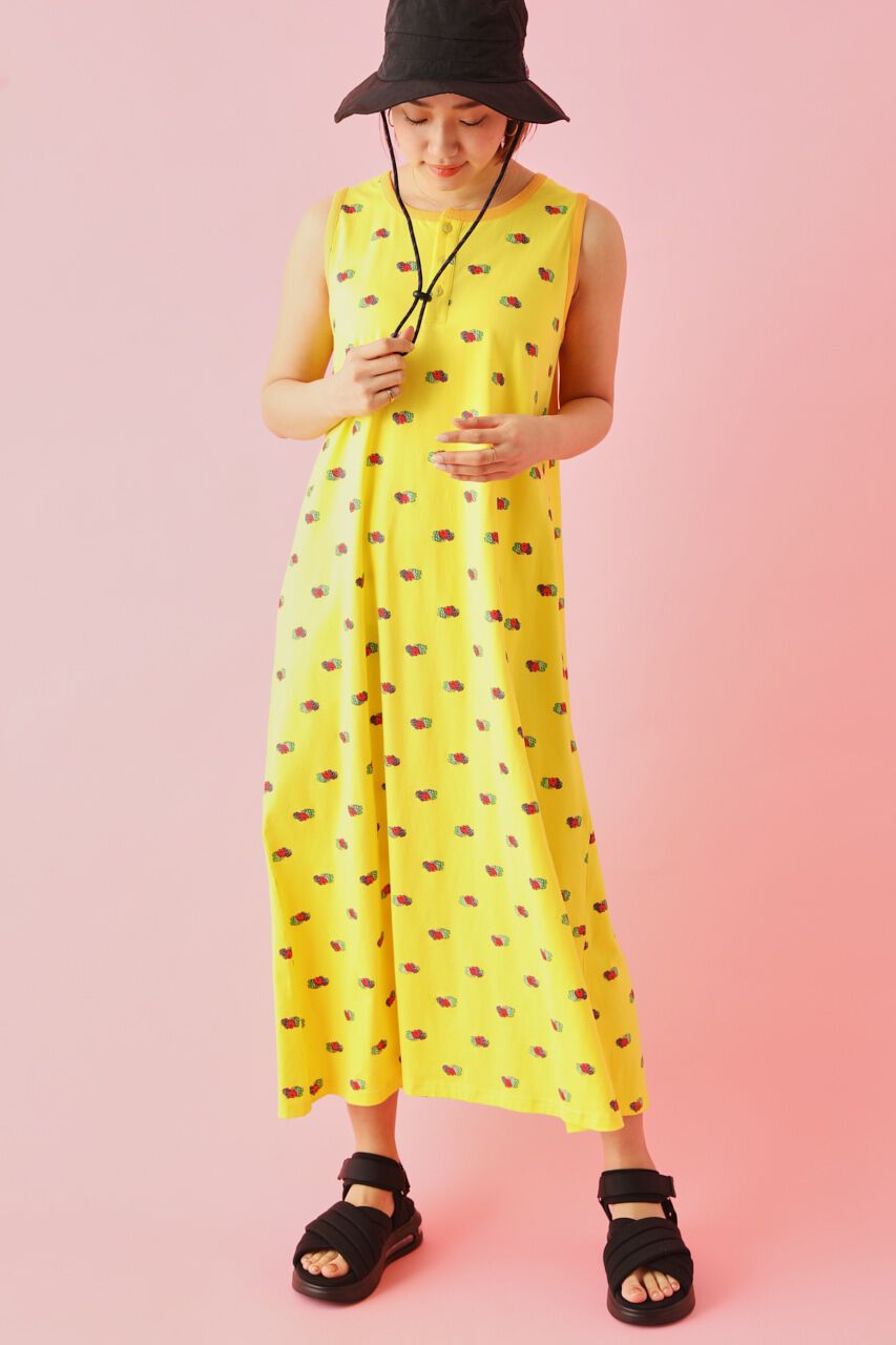 RODEO CROWNS「FOTL マキシワンピース」|ワンピース|柄YEL5