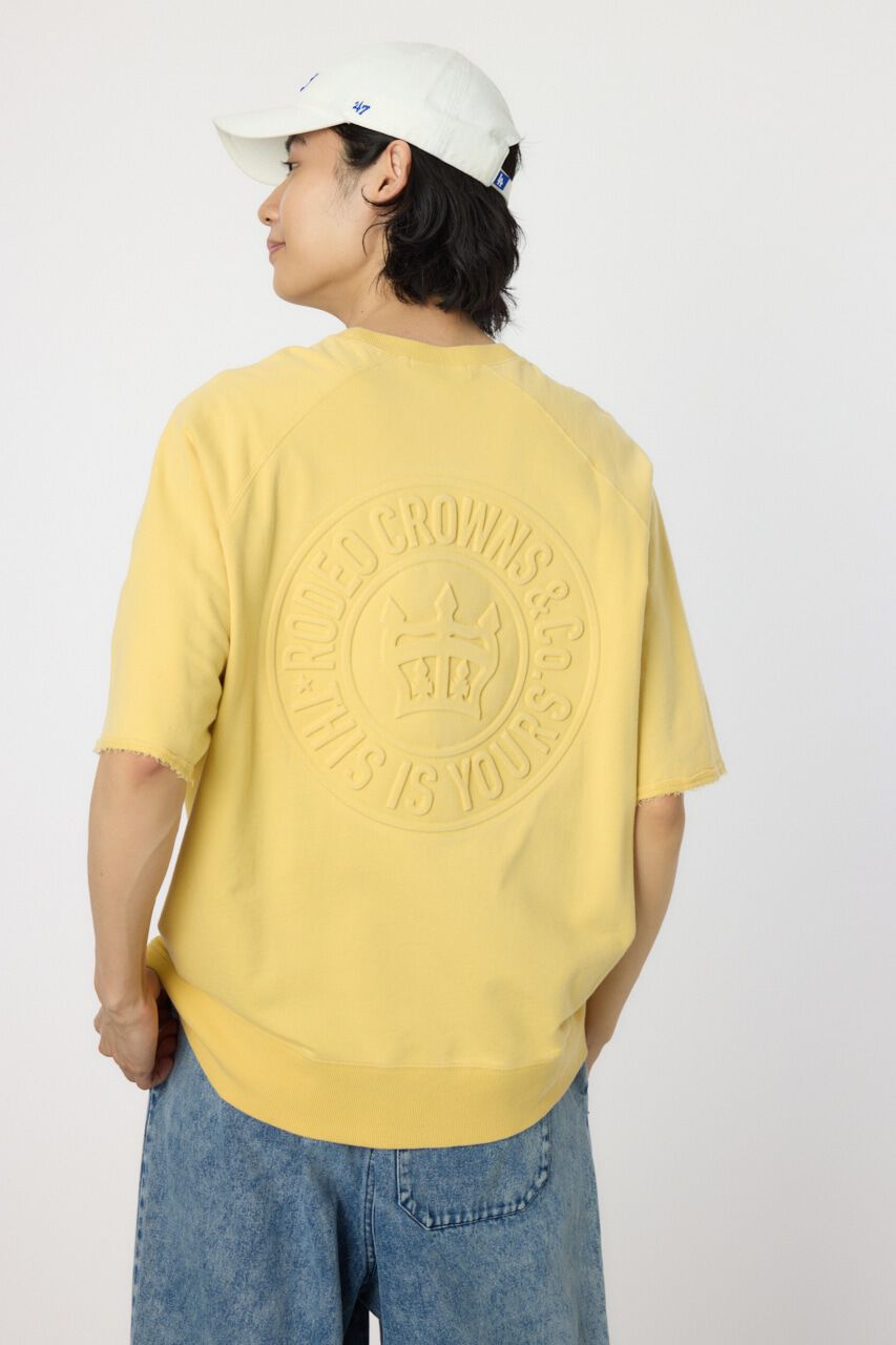 RODEO CROWNS「CIRCLE エンボスロゴ半袖スウェットトップス」|Tシャツ・カットソー|