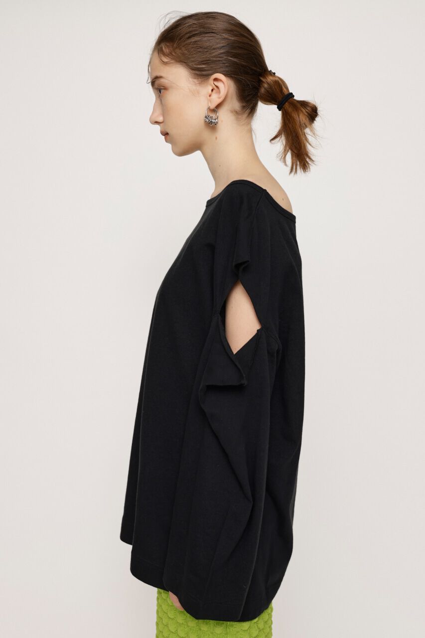 SLY「OPEN SHOULDER CUT トップス」|Tシャツ・カットソー|