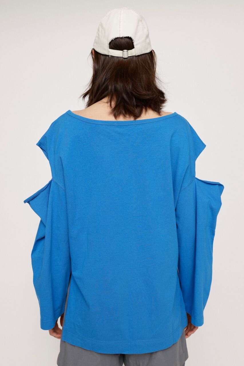 SLY「OPEN SHOULDER CUT トップス」|Tシャツ・カットソー|