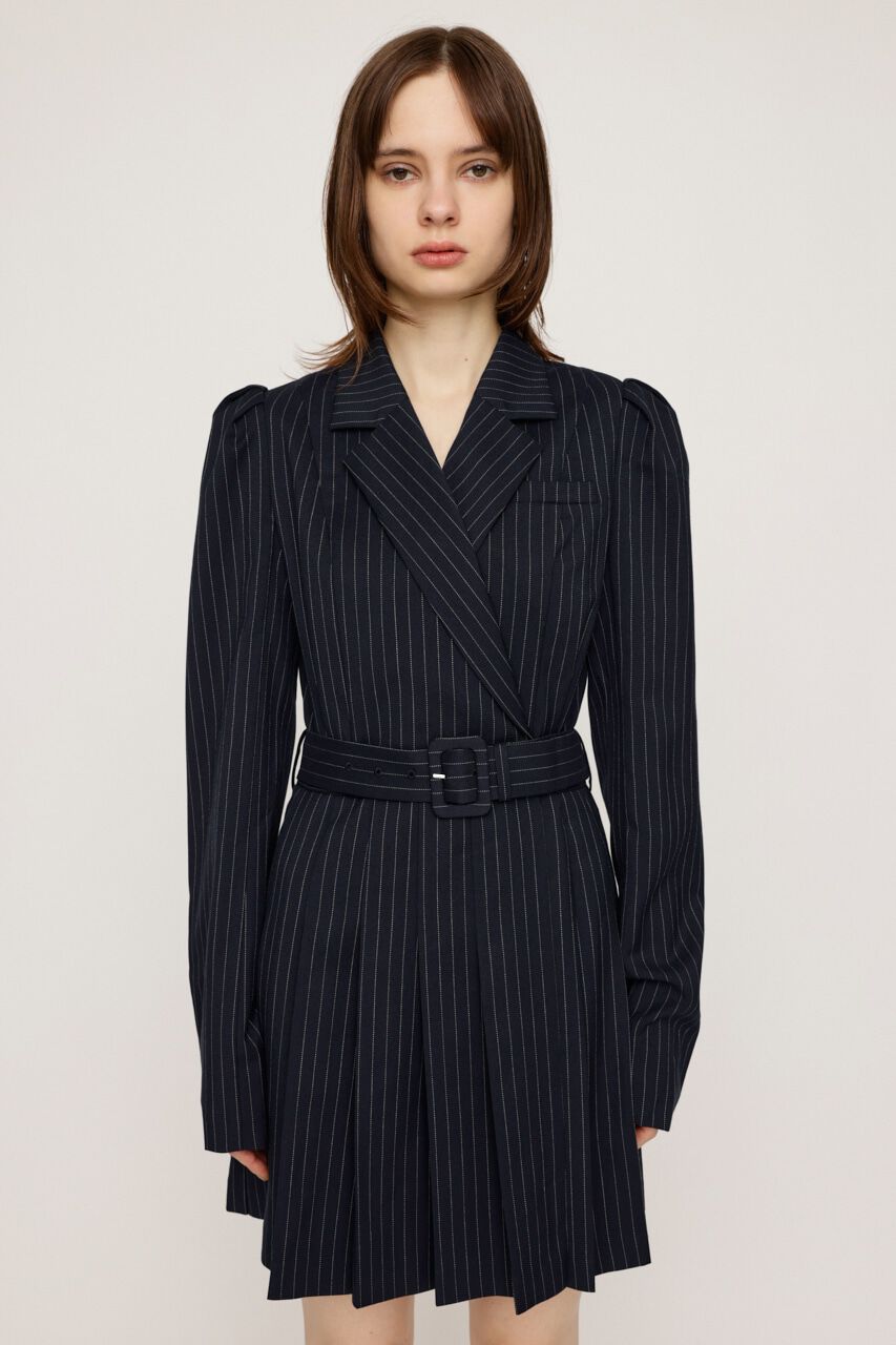 SLY「TAILORED PLEATS ショートワンピース」|ワンピース|