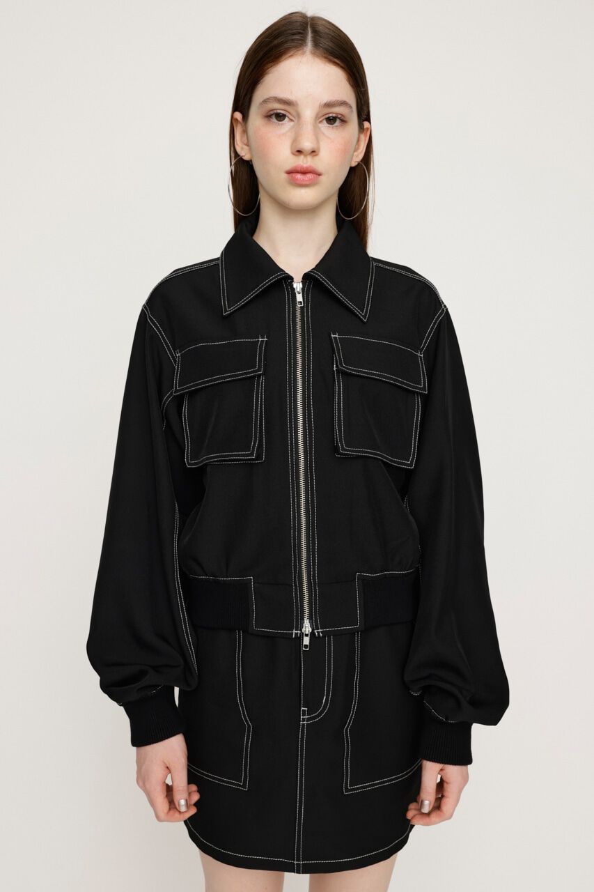 SLY「BI COLOR STITCH SET UP」|ワンピース|