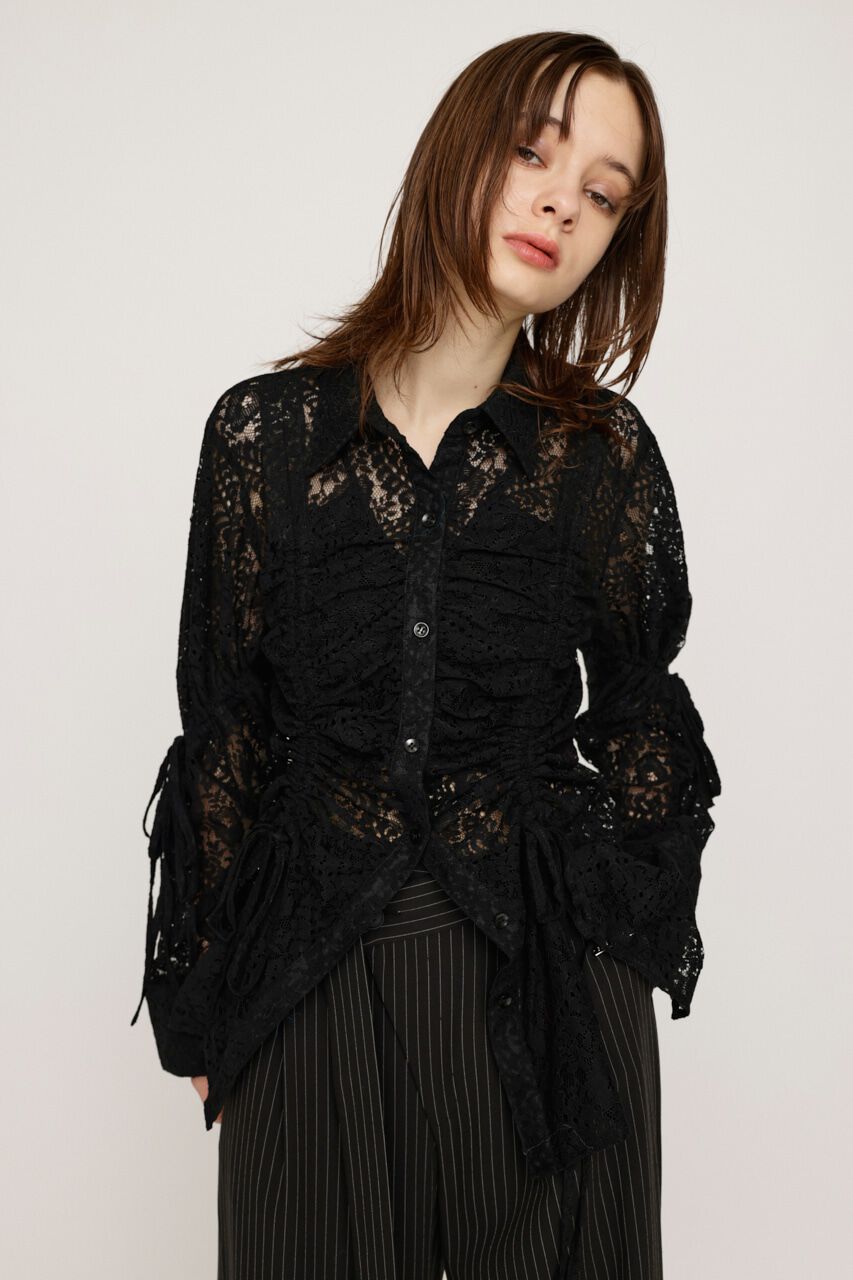 SLY「RANDOM DROST LACE シャツ」|シャツ・ブラウス|