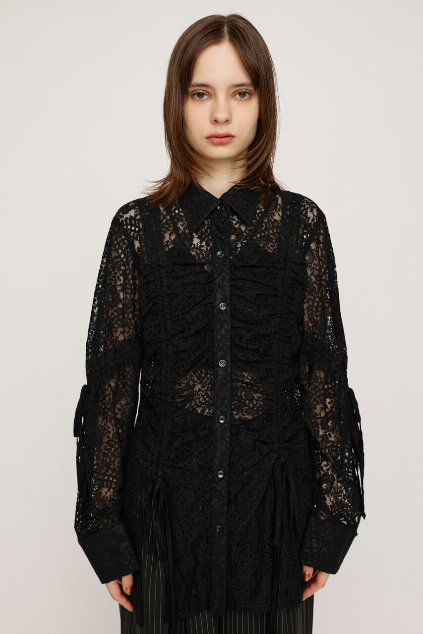SLY「RANDOM DROST LACE シャツ」|シャツ・ブラウス|