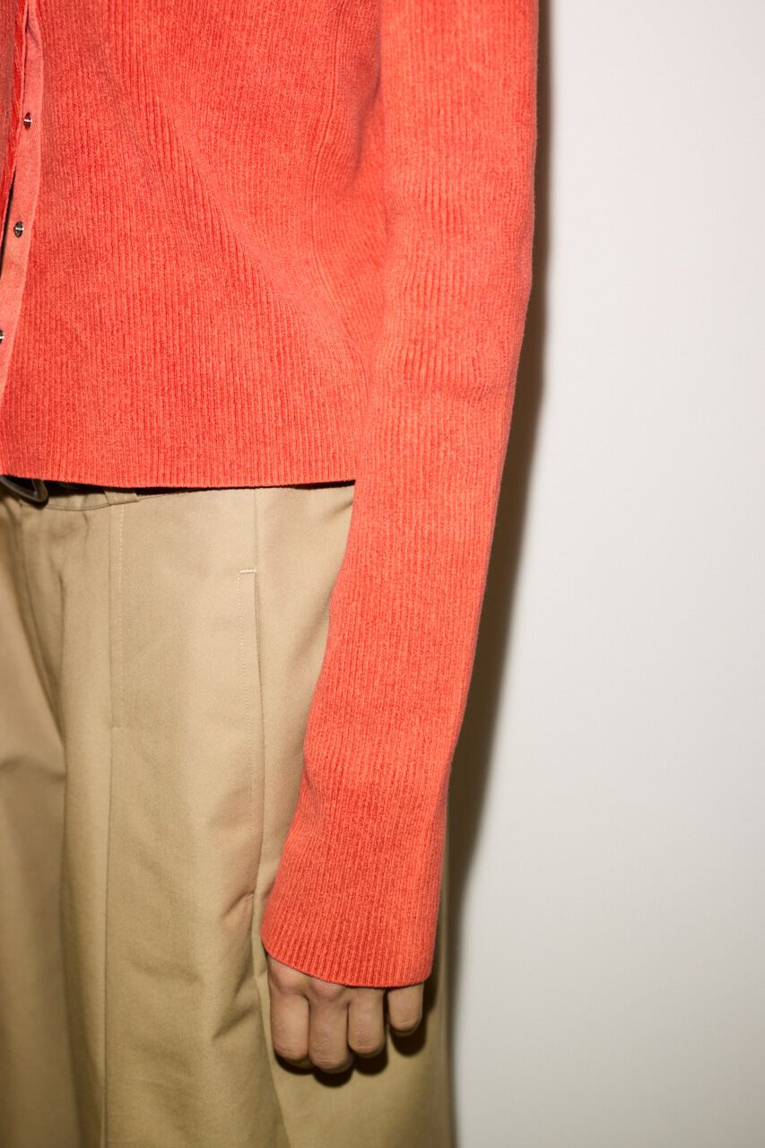 SLY「SLANT BUTTON HG RIB トップス」|ニット・セーター|