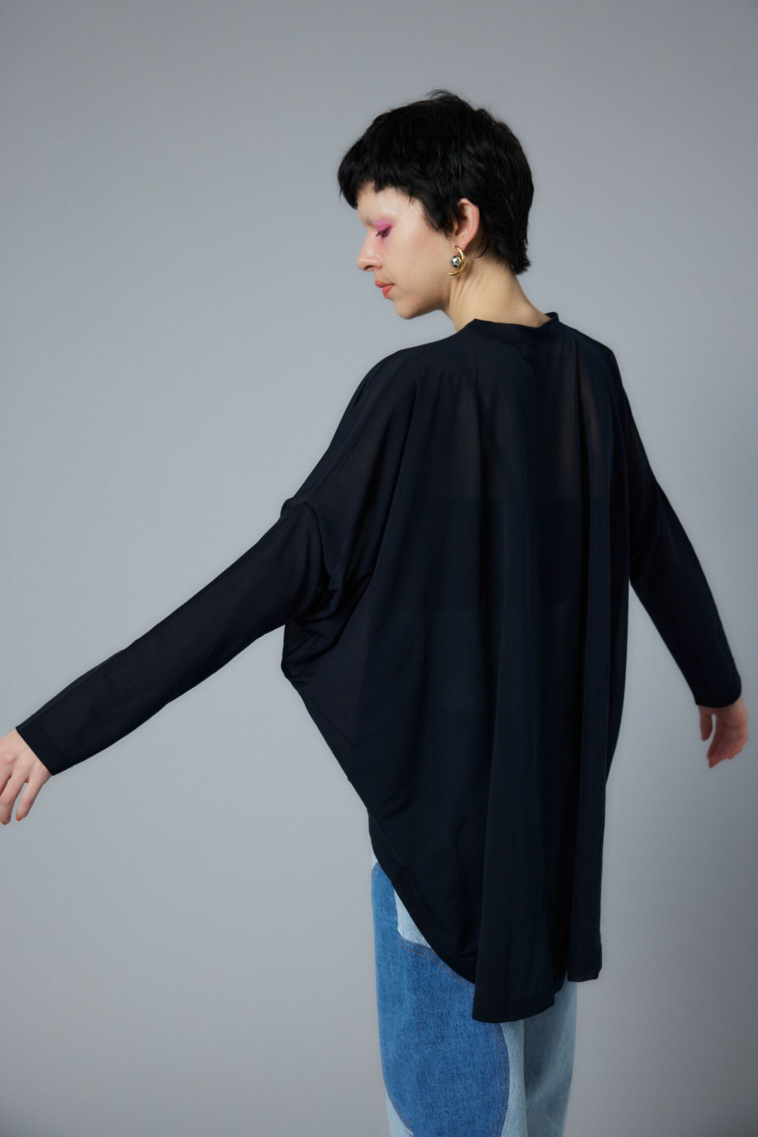 HeRIN.CYE「Sheer deformation tops」|Tシャツ・カットソー|