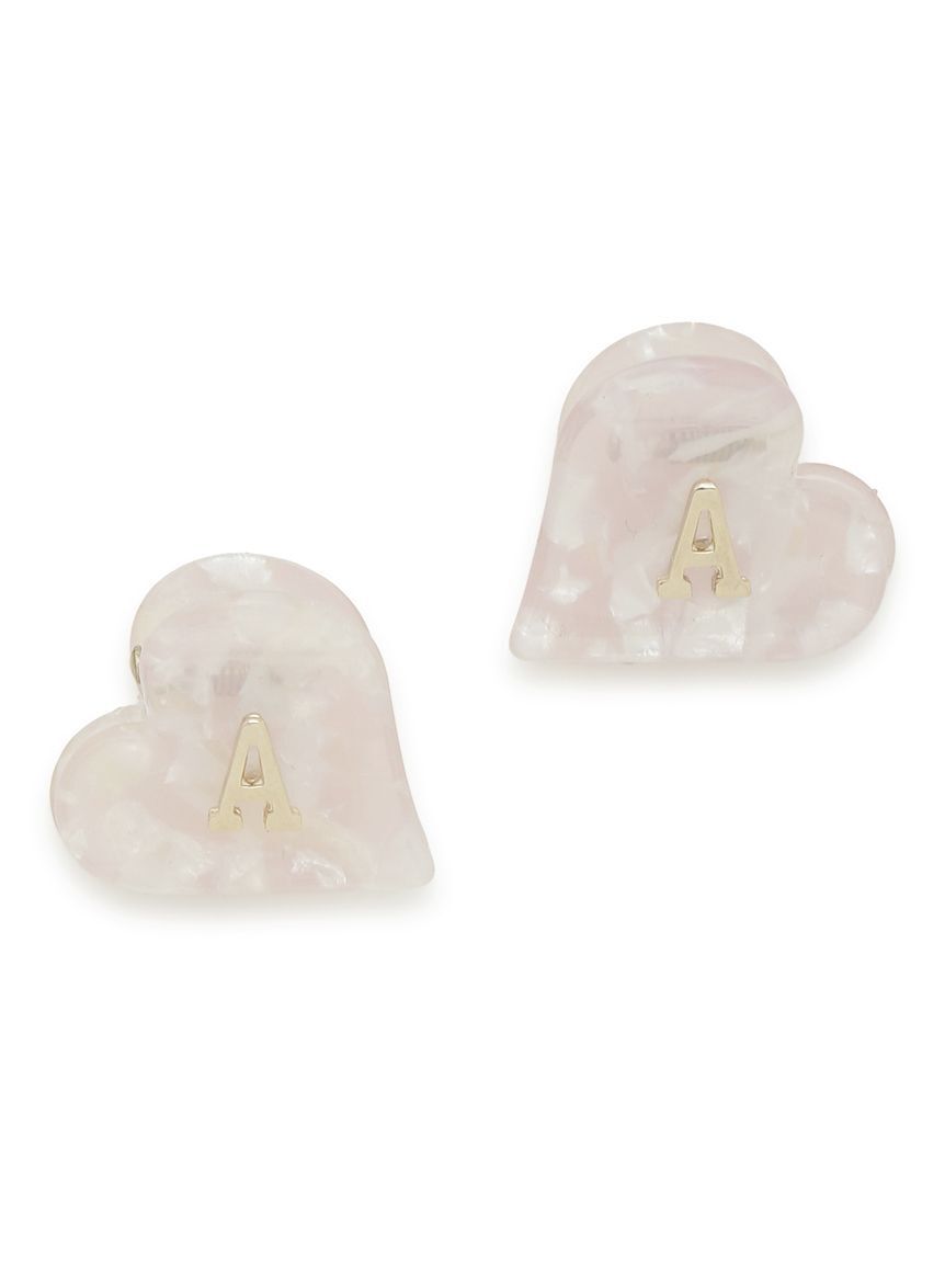 SNIDEL HOME「イニシャルハートヘアクリップ」|その他|A