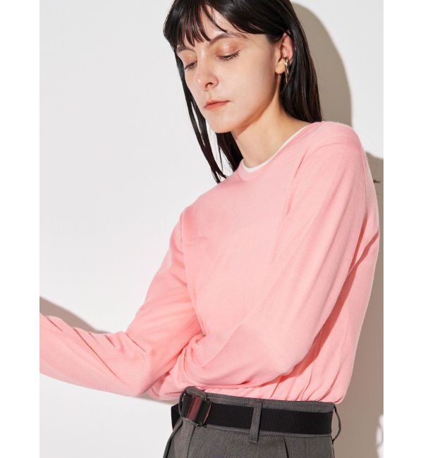 ELENDEEK「WOOL SHEER LONG-T KT」|ニット・セーター|
