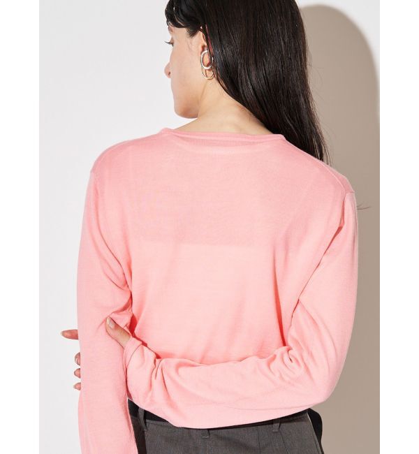 ELENDEEK「WOOL SHEER LONG-T KT」|ニット・セーター|